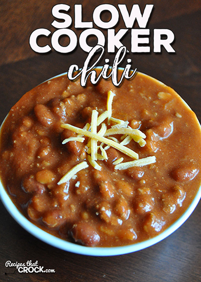 Slow Cooker Chili